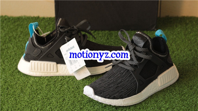 Adidas NMD Runner Pk XR1 Black Grey Mottled Real Boost